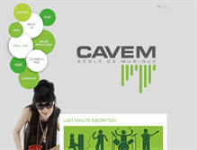 Tablet Screenshot of cavem.lu