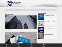 Tablet Screenshot of cavem.cl